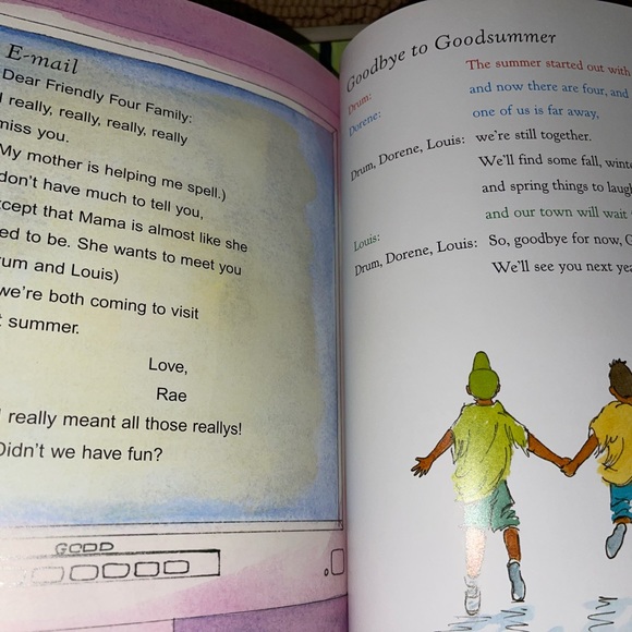 The Friendly Four : hardback book like new - Picture 10 of 10